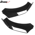 Gloss Black 2-Piece Front Lip Splitter