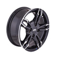 14-inch Alloy Wheel, Black Machined