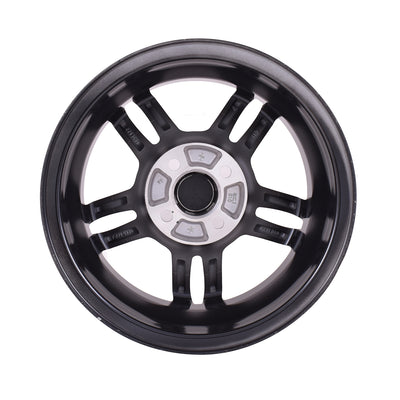 14-inch Alloy Wheel, Black Machined