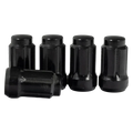 14x1.5 x 60mm Extended Black Lug Nuts