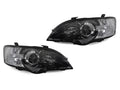 Projector Headlight with Black Bezel