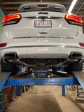 2.5-Inch T304 Stainless Steel Exhaust Muffler with Vacuum Valves