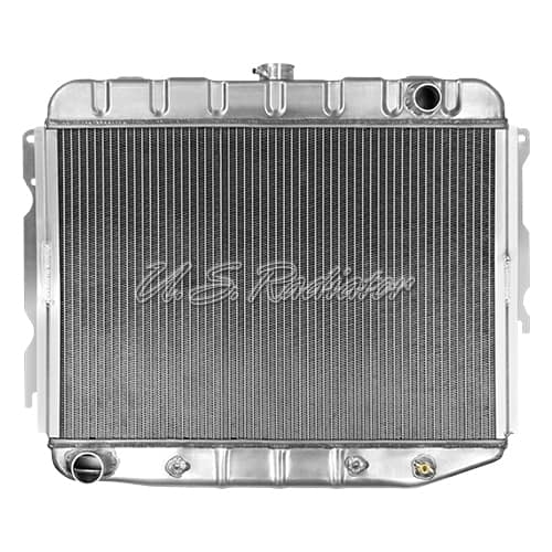 All-Aluminum 2-Row 1-Inch Tube Core Radiator
