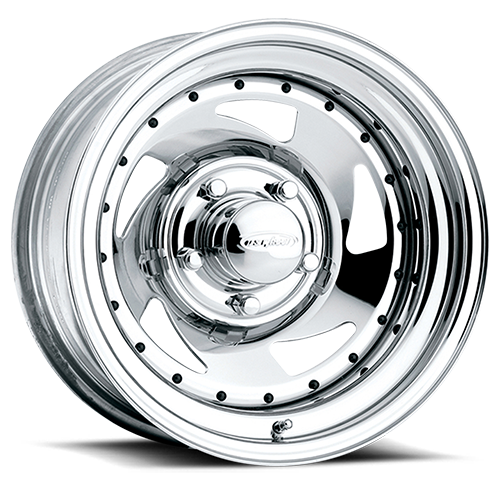 Blade Series 26 15x10 5x4.5 -44 Offset Chrome Steel Wheel