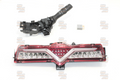 Jewel LED Back Fog Lamp (Clear/Red Chrome)