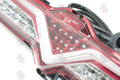 Jewel LED Back Fog Lamp (Clear/Red Chrome)