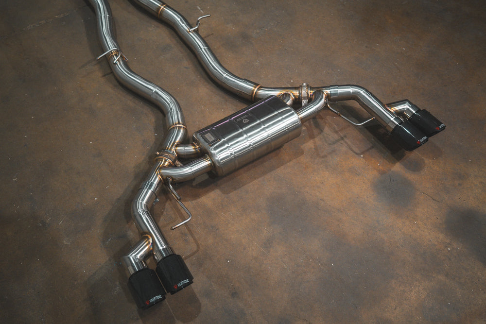 3.5-Inch T304 Stainless Steel Cat-Back Exhaust