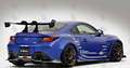 1440mm Swan Neck Carbon Rear Wing