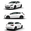 Body Kit with Front, Side, Rear, and Roof Spoilers