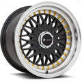 VR3 15x8 Gunmetal Alloy Wheel, Machined Lip, +20 Offset