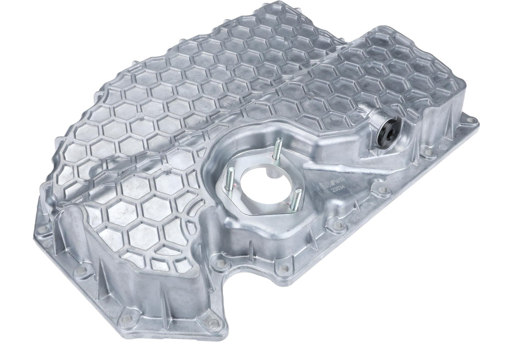 Engine Oil Pan with Magnetic Drain Plug