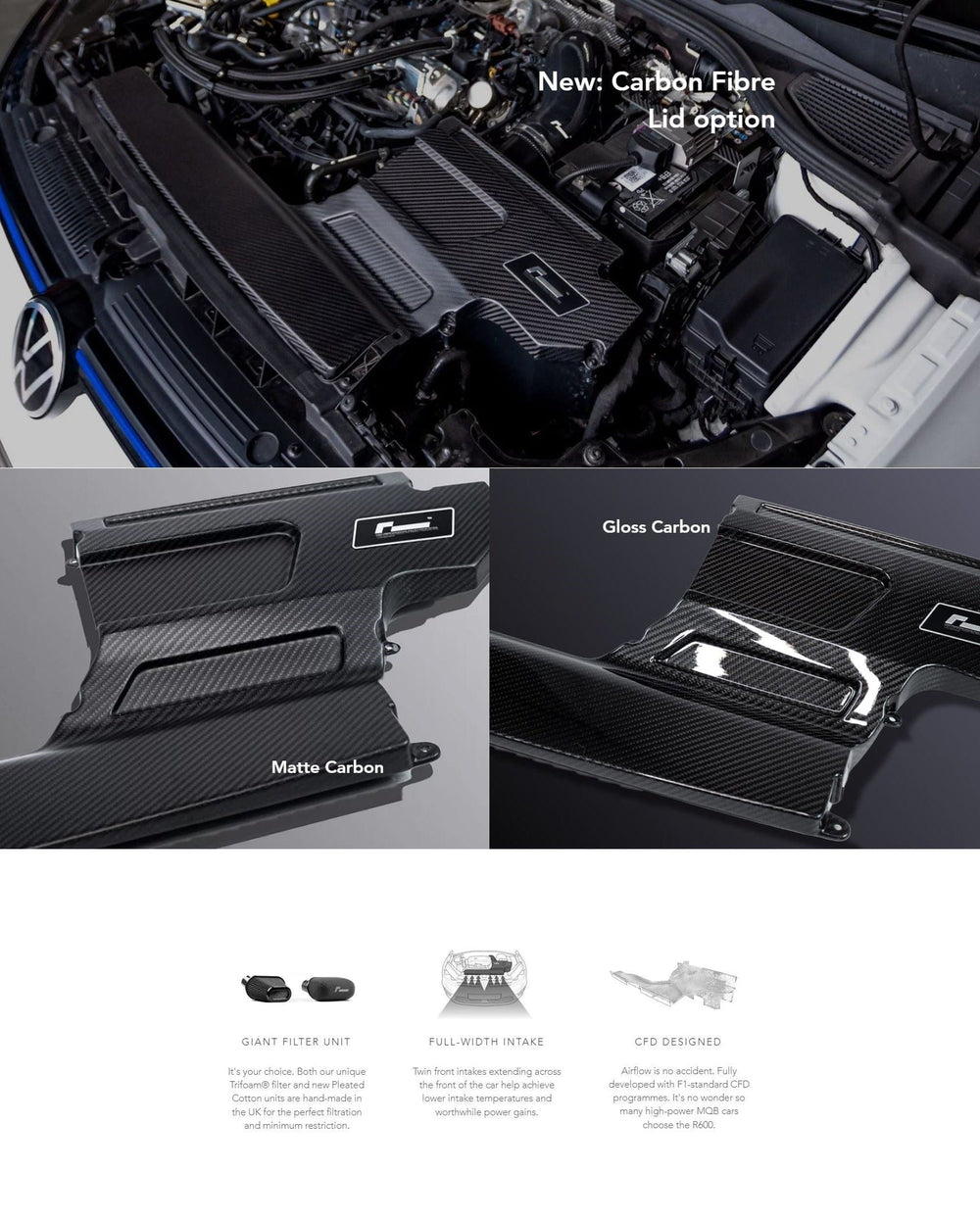 R600 Performance Air Intake System