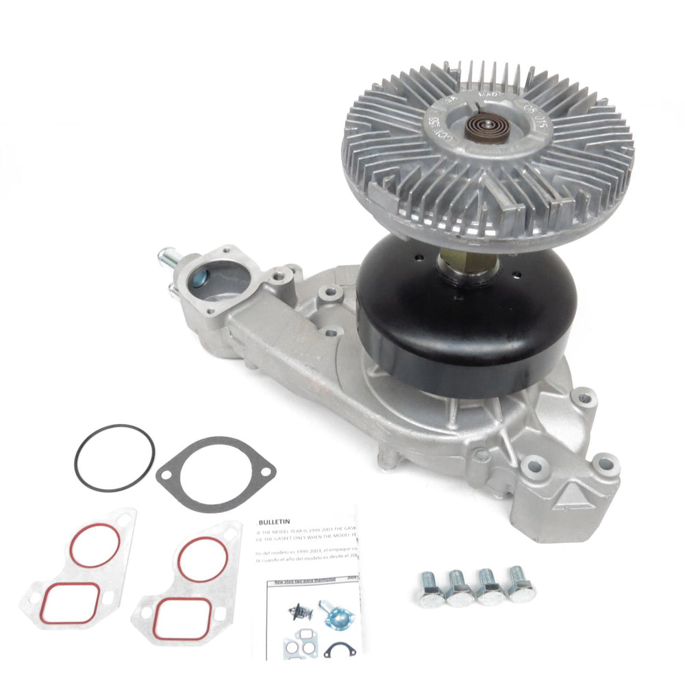 Water Pump and Fan Clutch Assembly