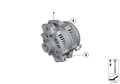 14V 170A Alternator w/ 7-Rib Freewheel Pulley