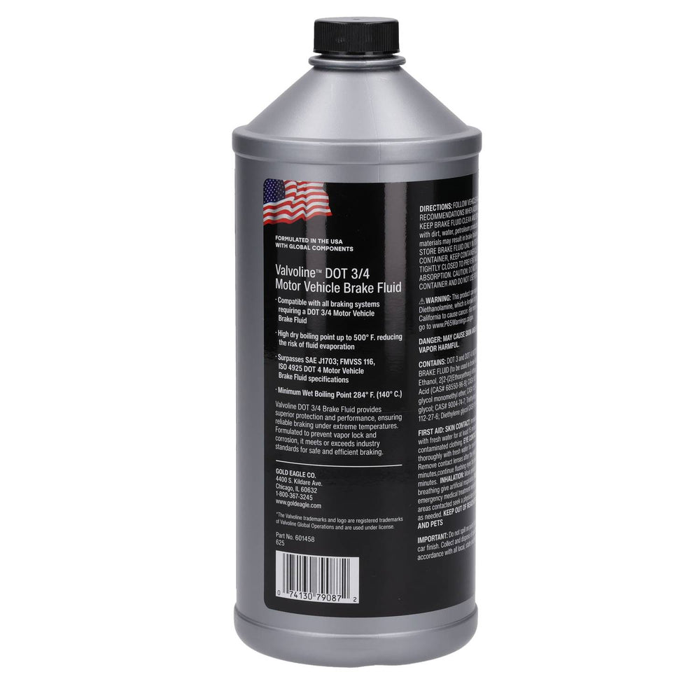 Synthetic Brake Fluid DOT 3 & 4