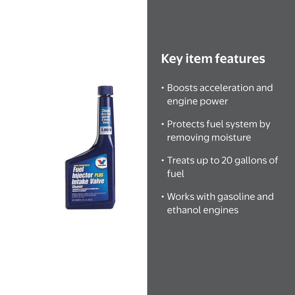 Fuel Injector and Intake Valve Cleaner