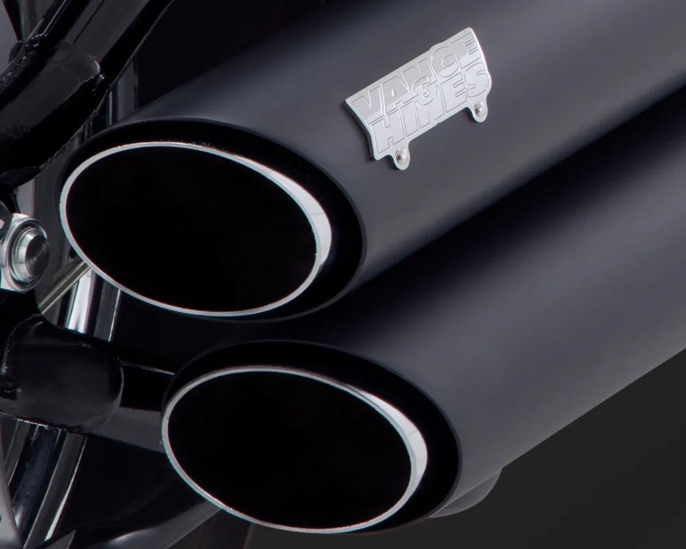 Twin Slash Staggered Exhaust System