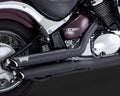 Twin Slash Staggered Exhaust System