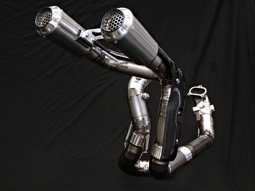 Titanium Exhaust System High-Mount