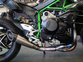 H2/H2R 48mm Full Titanium Exhaust System with Carbon End Cap