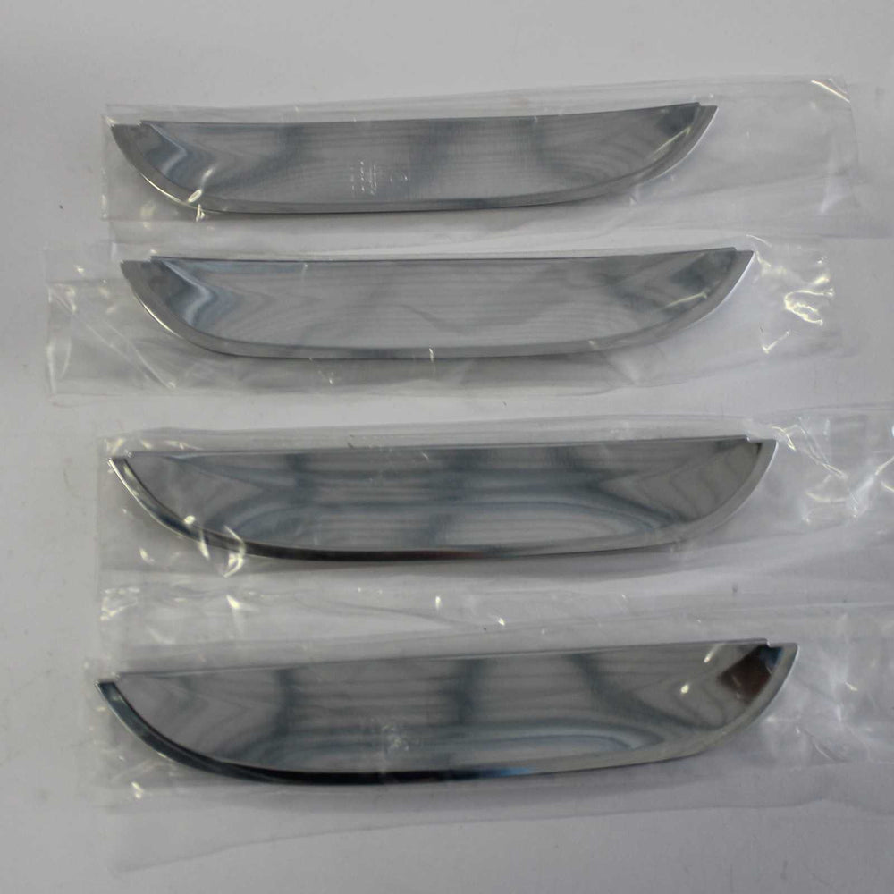 Chrome Door Handle Garnish, 4-Piece Set