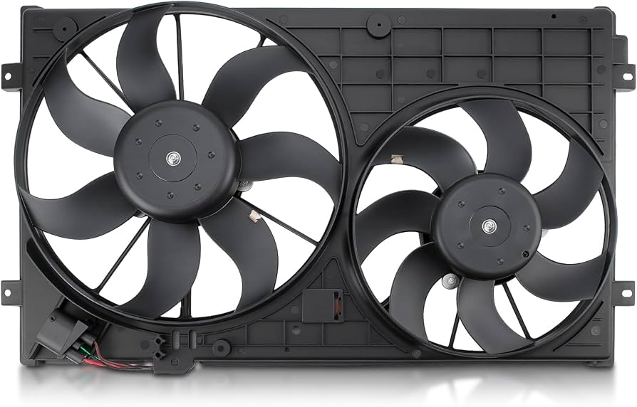 200W 295mm Engine Cooling Fan Motor