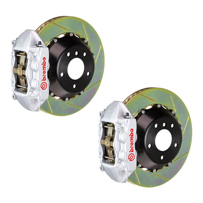 345x28mm 2-Piece Slotted Rotor 4-Piston Monobloc Big Brake Kit
