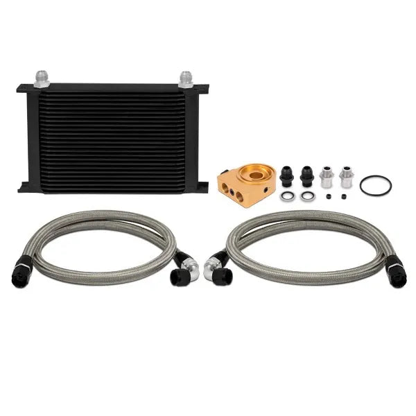25-Row Universal Stacked-Plate Oil Cooler Kit