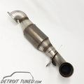 2.5-Inch Downpipe with High-Flow Cat