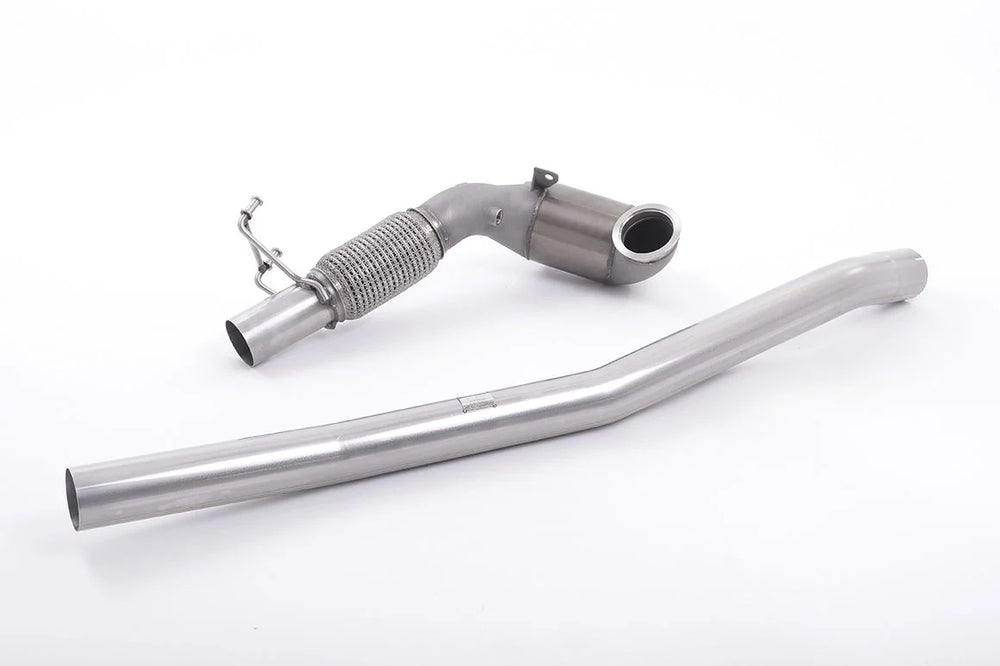 3-Inch Stainless Steel Downpipe w/ 200-Cell Race Catalyst