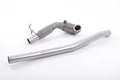 3-Inch Stainless Steel Downpipe w/ 200-Cell Race Catalyst