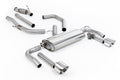 Cat-Back Exhaust System Non-Resonated Valved