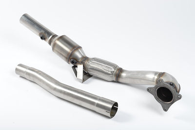 3-Inch Cast Downpipe with 200-Cell HJS Cat