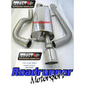 Cat-Back Exhaust System Non-Resonated 2.50" for VW Golf MK4