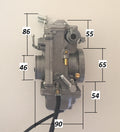 Flatslide Pumper Carburetor