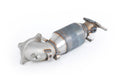 Large Bore Downpipe with 5-Inch Diameter HJS Race Catalytic Converter