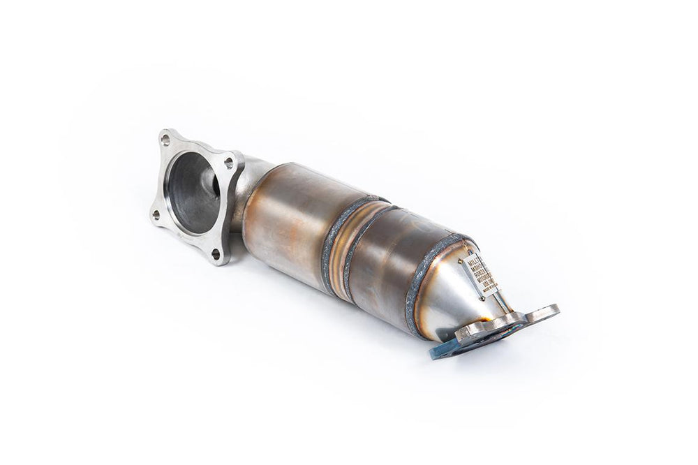 Large Bore Downpipe with 5-Inch Diameter HJS Race Catalytic Converter