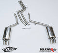 Cat-Back Exhaust System, Non-Resonated