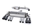 Resonated Cat-Back Exhaust System w/ Quad GT100 Tips