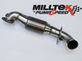 2.5-Inch Downpipe with High-Flow Cat