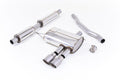 Resonated Cat-Back Exhaust System w/ Dual 90mm GT90 Titanium Tips