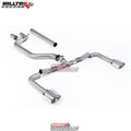 Cat-back Exhaust System, 3.15" OE+ Style Clubsport Oval Tips