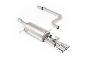 Cat-Back Exhaust System with GT Round Tips
