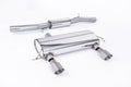 Cat-Back Exhaust System with Titanium GT100 Tips