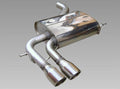 Cat-Back Exhaust System 2.50" Non-Resonated Stainless Steel