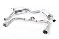Cat-Back Exhaust System, Dual 100mm GT100B Black Tips