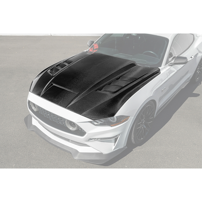 Style Vented Carbon Fiber Hood