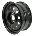83 Series 16x6.5 +41mm 5x100/5x115 Matte Black Steel Wheel