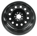 83 Series 16x6.5 +41mm 5x100/5x115 Matte Black Steel Wheel