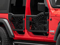 Tubular Spyder Web Doors